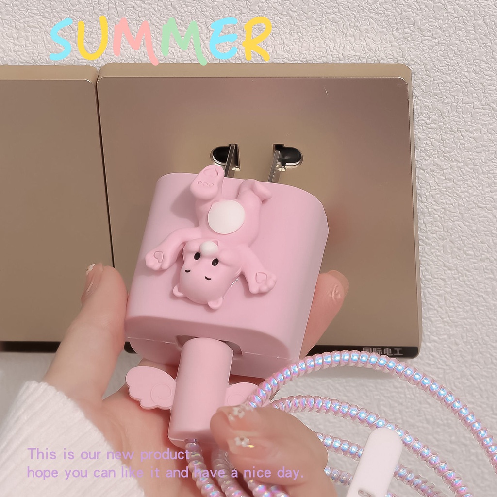 Vỏ bảo vệ đầu dây cáp sạc thích hợp cho iPhone 13 12 11 PRO MAX compatible for ipad MINI 6 PRO 11 2021 AIR 4 10.2