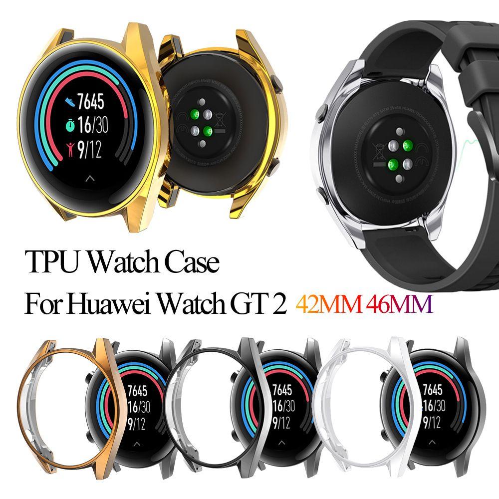 Ốp Bảo Vệ Bằng TPU Siêu Mỏng Dành Cho Đồng Hồ Thông Minh Huawei Watch GT 2 46mm 42mm