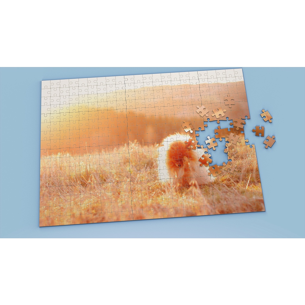 Tranh ghép hình POMERAIAN - Mẫu 3 - Nhận in theo yêu cầu