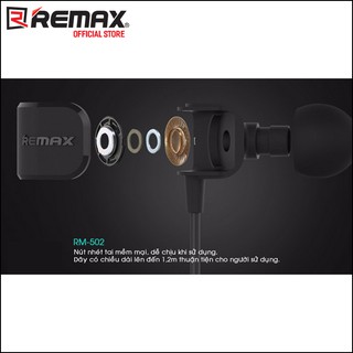Tai nghe nhét tai REMAX RM-502