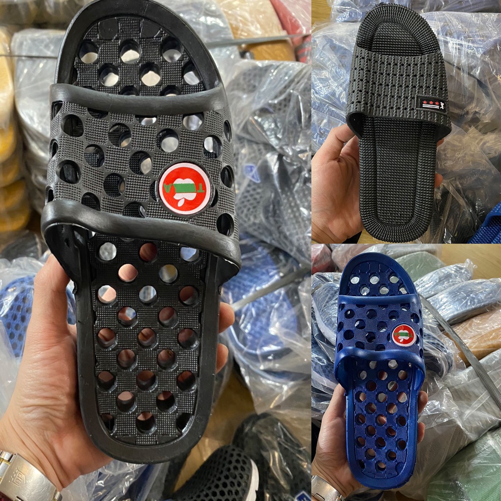 Dép lỗ táo, Dép đi trong nhà, nhà tắm văn phòng siêu mềm (size 39 - 43)