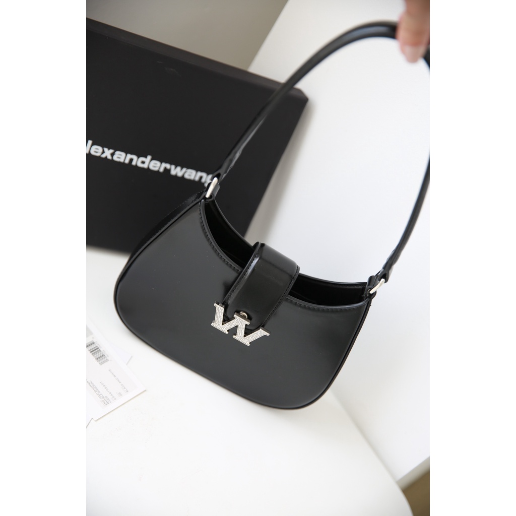 Túi Xách Nữ Alex Wang Đá Đeo Vai Thời Trang, Túi Đeo Chéo Alex Khoá Đá Nữ Đẹp Nữ Tính