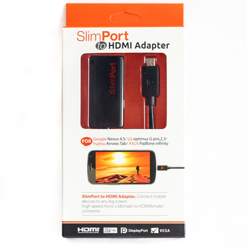 Cáp Slimport -&gt; HDMI Google 5501 Cáp chuyền đồi Slimport sang HDMI