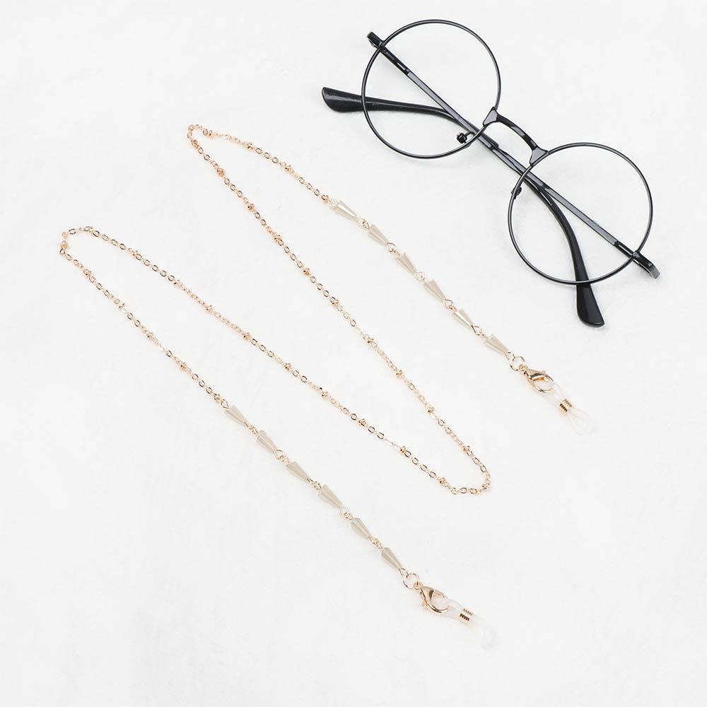 Vòng cổ Mắt Kính Bằng Kim Loại Cho Nam &amp; Nữ|Vòng cổ Chuỗi Hạt Thời Trang Dành Cho Nữ