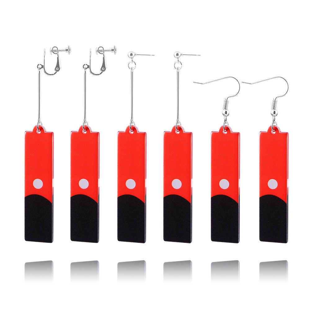 Khuyên tai acrylic thiết kế đơn giản thời trang phong cách Izana Kurokawa Tokyo Avengers