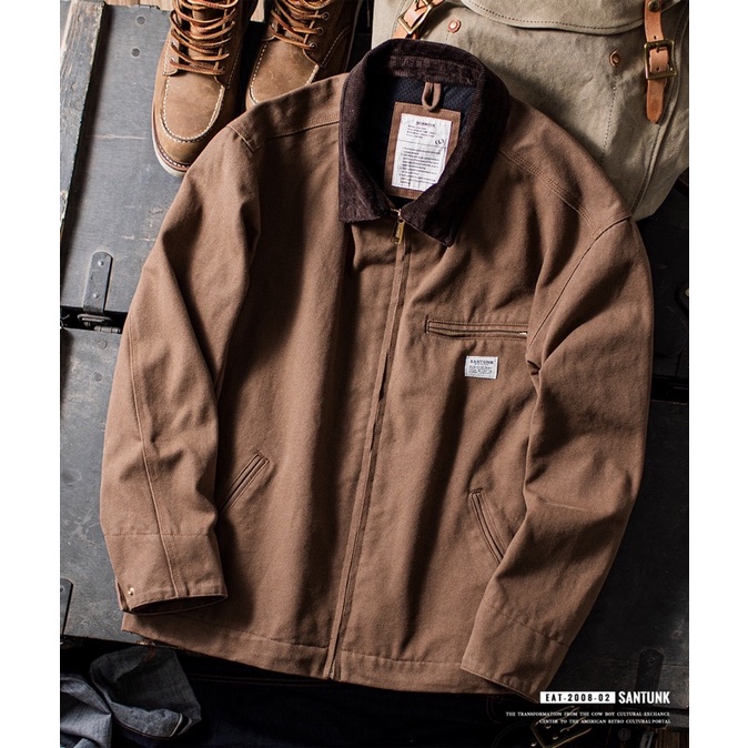 Áo Khoác ‪‪Carhartt WIP Tương Tự/ ‬‬Carhartt mens Duck Detroit Jacket/ Áo KaKi Carhartt tương tự