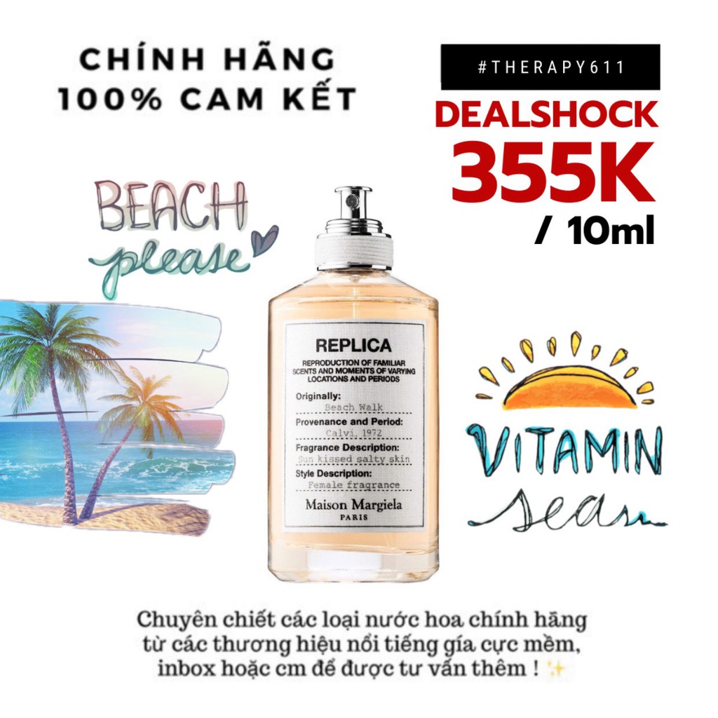 [𝗦𝗔𝗟𝗘]..::✨Mẫu Thử Nước hoa Replica Bleach Walk / Chuẩn authentic (5ml/10ml/20ml)✨::..