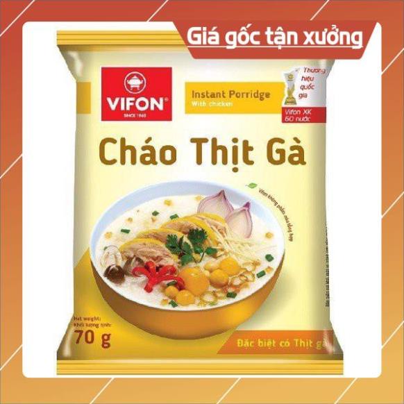 [ICLN9 giảm 5K cho đơn hàng 50k]  combo 3 gói Cháo Thịt Vifon Có Gói Thịt Thật 70g