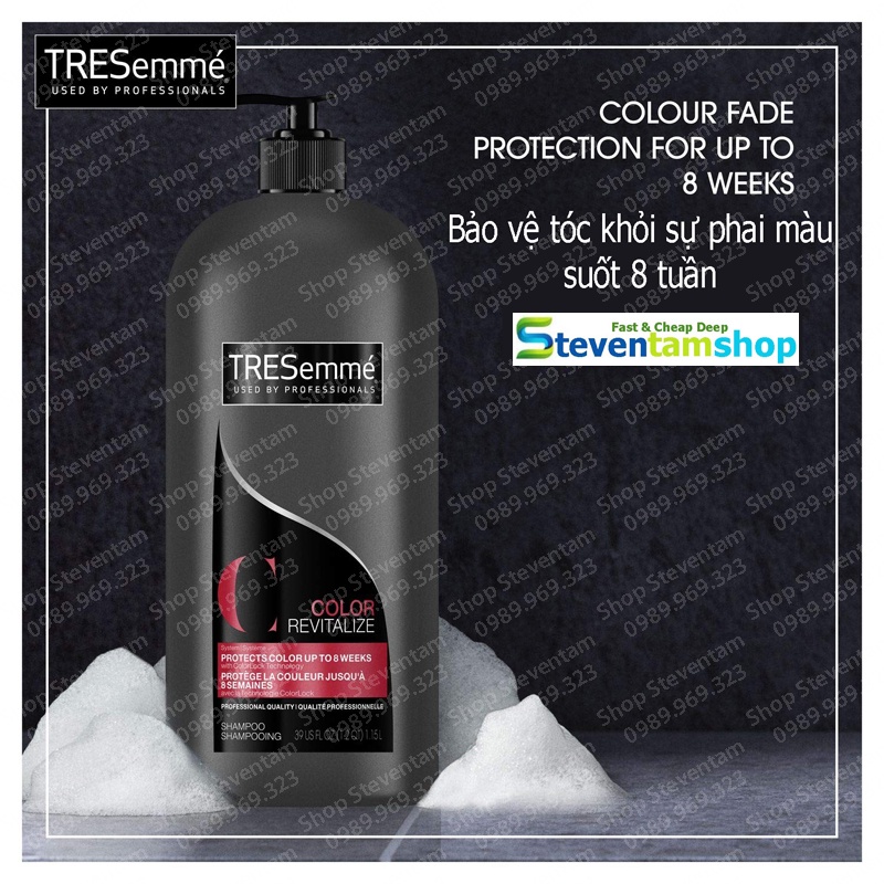 Dầu gội, xả TREsemme 1150 chống phai màu tóc nhuộm