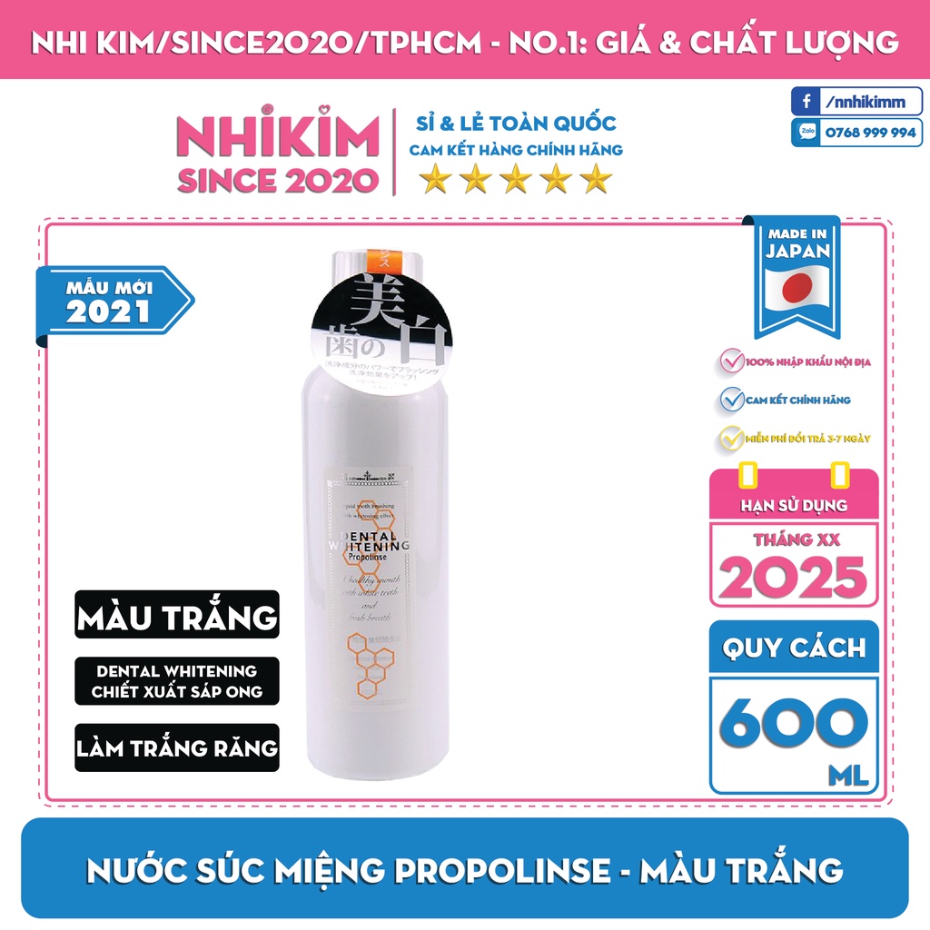 [ TỔNG KHO ] Nước Súc Miệng Nhật Bản Propolinse