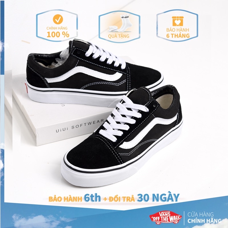 Vans old skool classic, giày vans classic nam nữ CHÍNH HÃNG cao cấp Full box