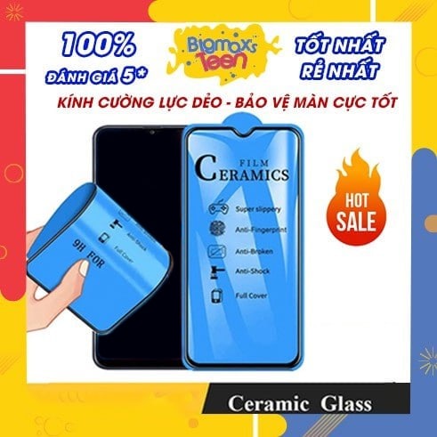 Kính Cường Lực iPhone Dẻo Ceramic Cho Iphone 6/6s 7/8 6plus/ 6splu 7plus8plus X/Xs Xsmax/11pro Max