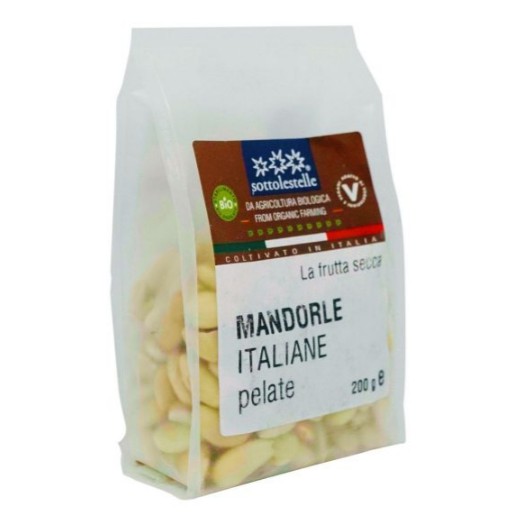 Hạt Hạnh Nhân Hữu Cơ Sottolestelle 200g