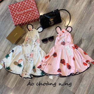 Áo chống nắng bé gái