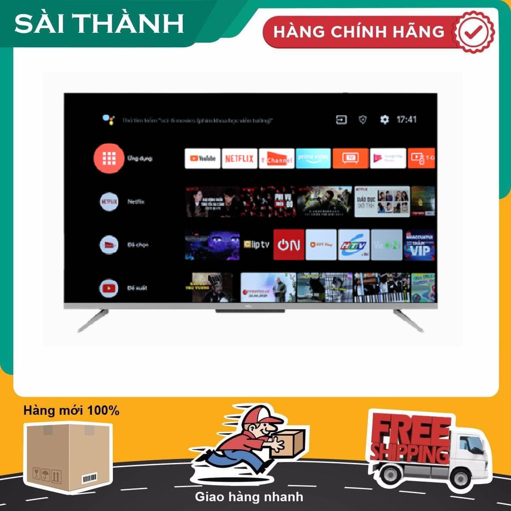 Android Tivi TCL 4K 55 inch 55P715 - Điện Máy Sài Thành