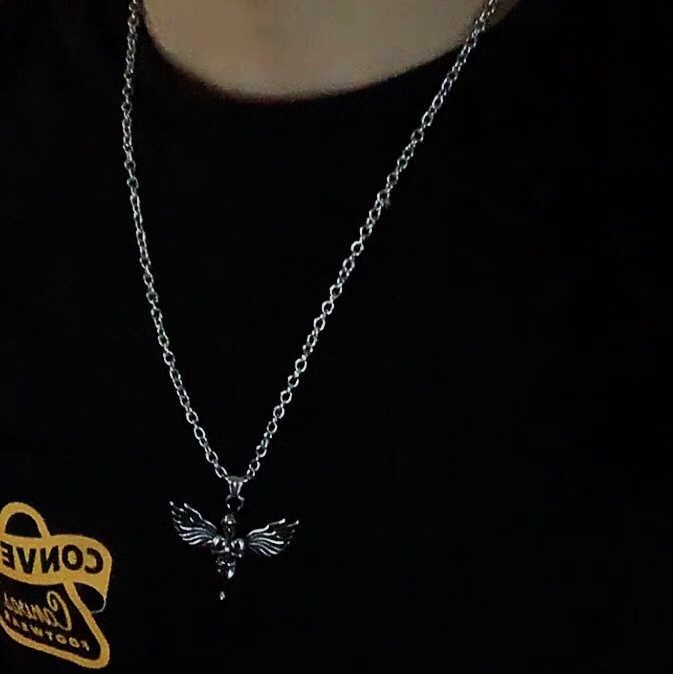 Dây Chuyền Mặt Hình Thiên Thần 1339255hip Phong Cách Hip Hop