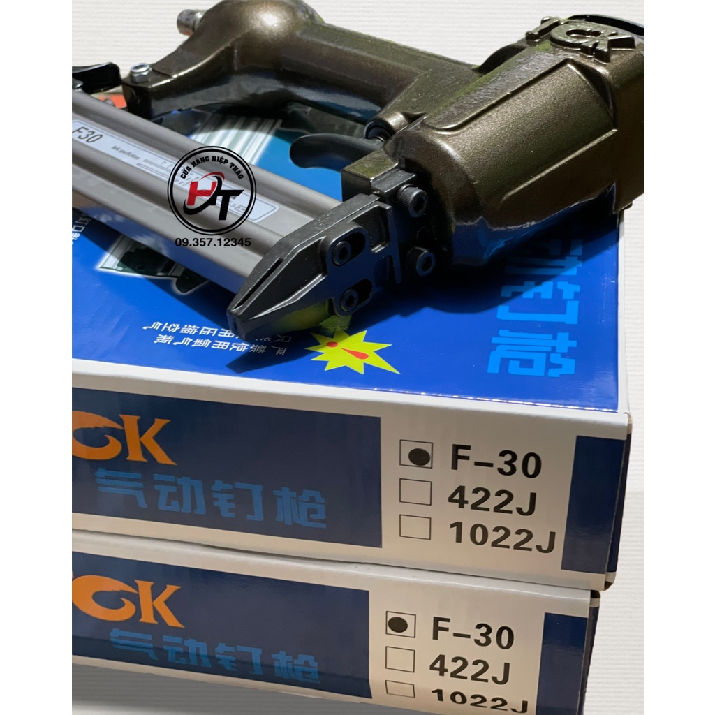 Súng bắn đinh gỗ thẳng F30 ICK máy bắn ghim hơi SBD-F30-ICK