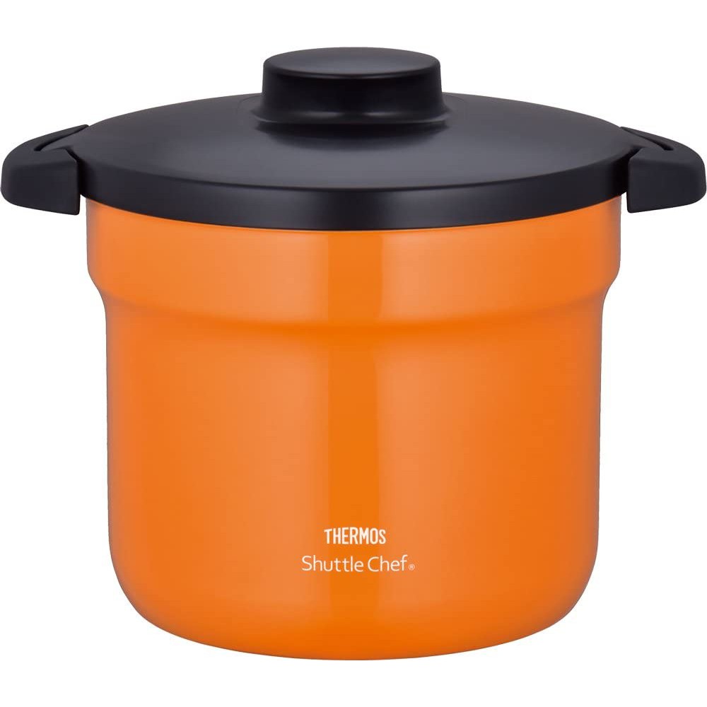 [Hàng nội địa Nhật - Có sẵn] Nồi ủ THERMOS 4.3L KBJ-4500 cam, đen