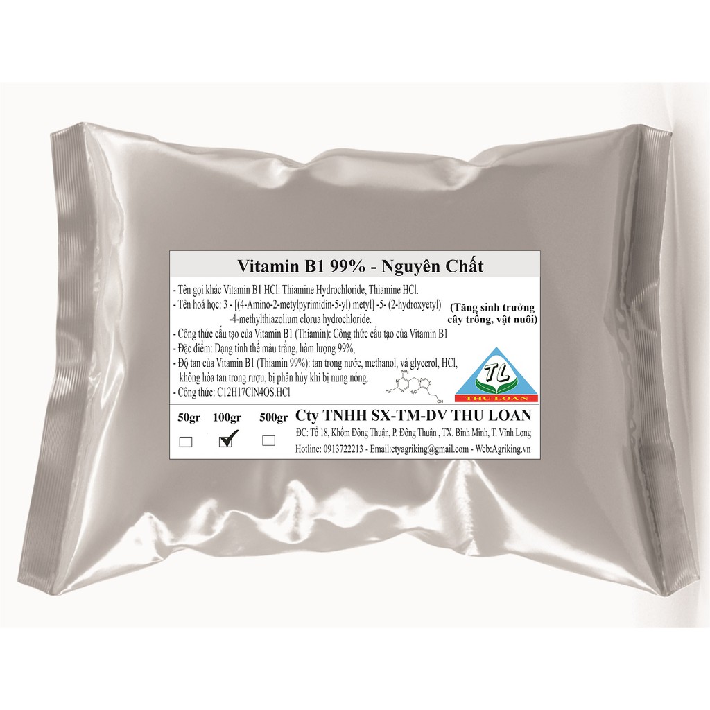 Vitamin B1  Gói 100gr