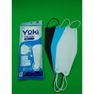 Khẩu trang 3d Land Mask 1 gói 6 cái cao cấp