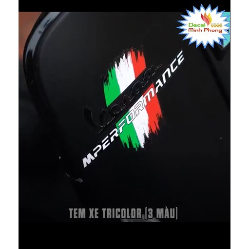 Tem logo sọc cờ italia,pháp,đức...(giá 2 tem) dán oto, xe máy,mũ bảo hiểm,laptop,ipad,điện thoại....v.v.