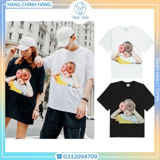 Áo thun cổ tròn cao cấp ADLV Bánh Donut 1 ( Donut Boy and Girl ) [Chính hãng - Free ship full box]