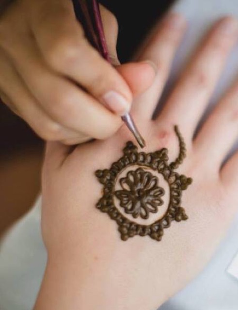 Mực xăm henna tatto ấn độ