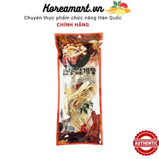 Gói gia vị sâm khô hầm gà Hàn Quốc siêu ngon 100gr