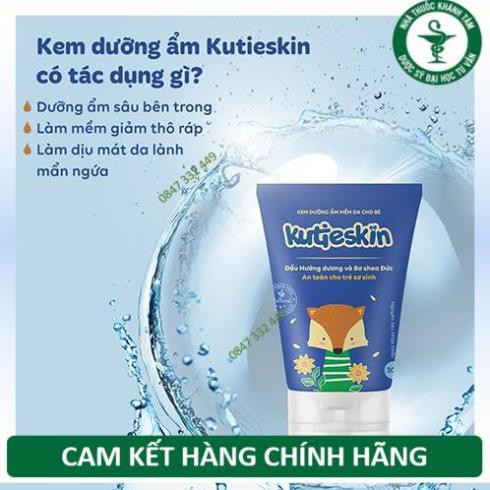 Kem dưỡng ẩm mềm da Kutieskin 30gr là sản phẩm chuyên biệt dành riêng cho trẻ sơ sinh và trẻ nhỏ