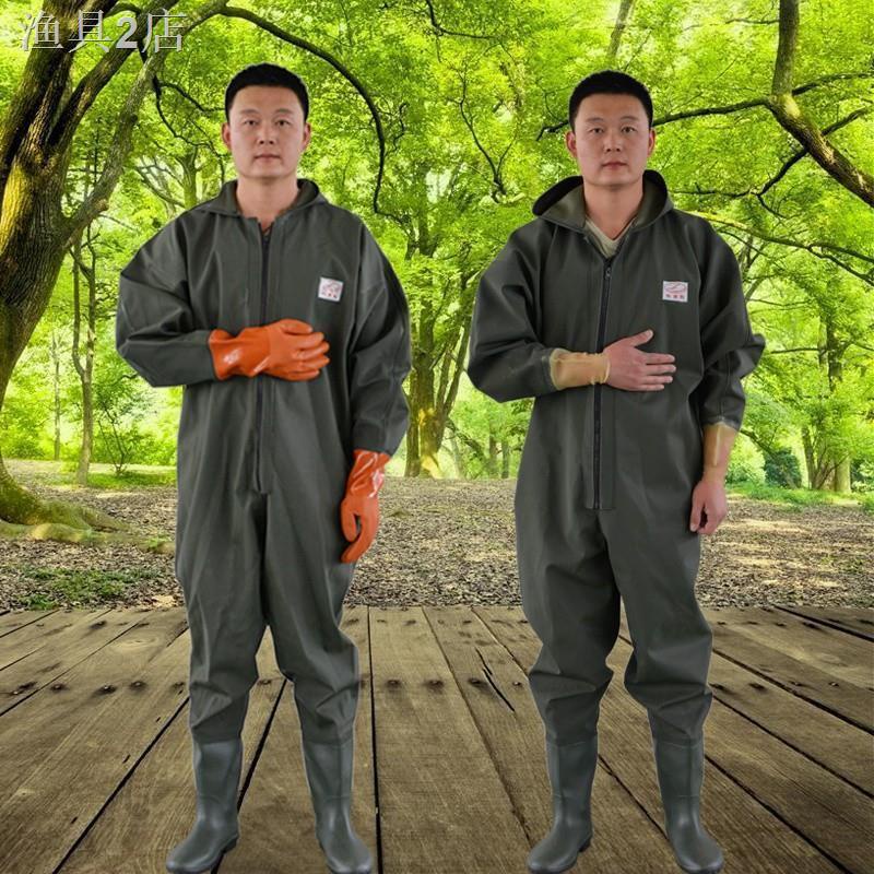 ۞Quần lặn toàn thân dày dặn, quần chống thấm nước, quần câu cá, quần dài nam lội nước, quần áo chống thấm nước, quần áo