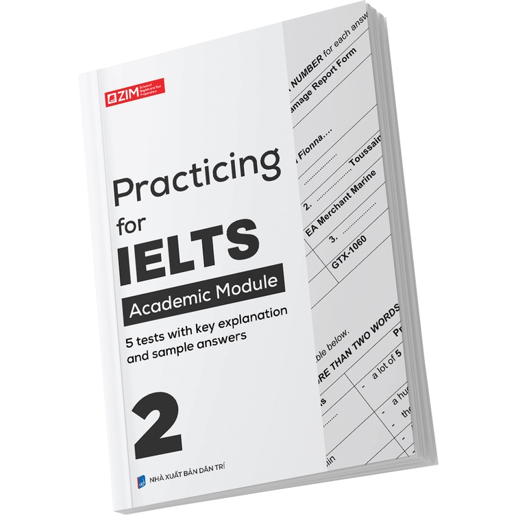 Sách - Practicing for IELTS Vol 2 - Tuyển tập đề thi IELTS kèm lời giải chi tiết