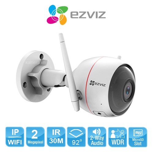 Camera IP Wifi 2MP EZVIZ C3W Full color (CS-CV310-A0-3C2WFRL)