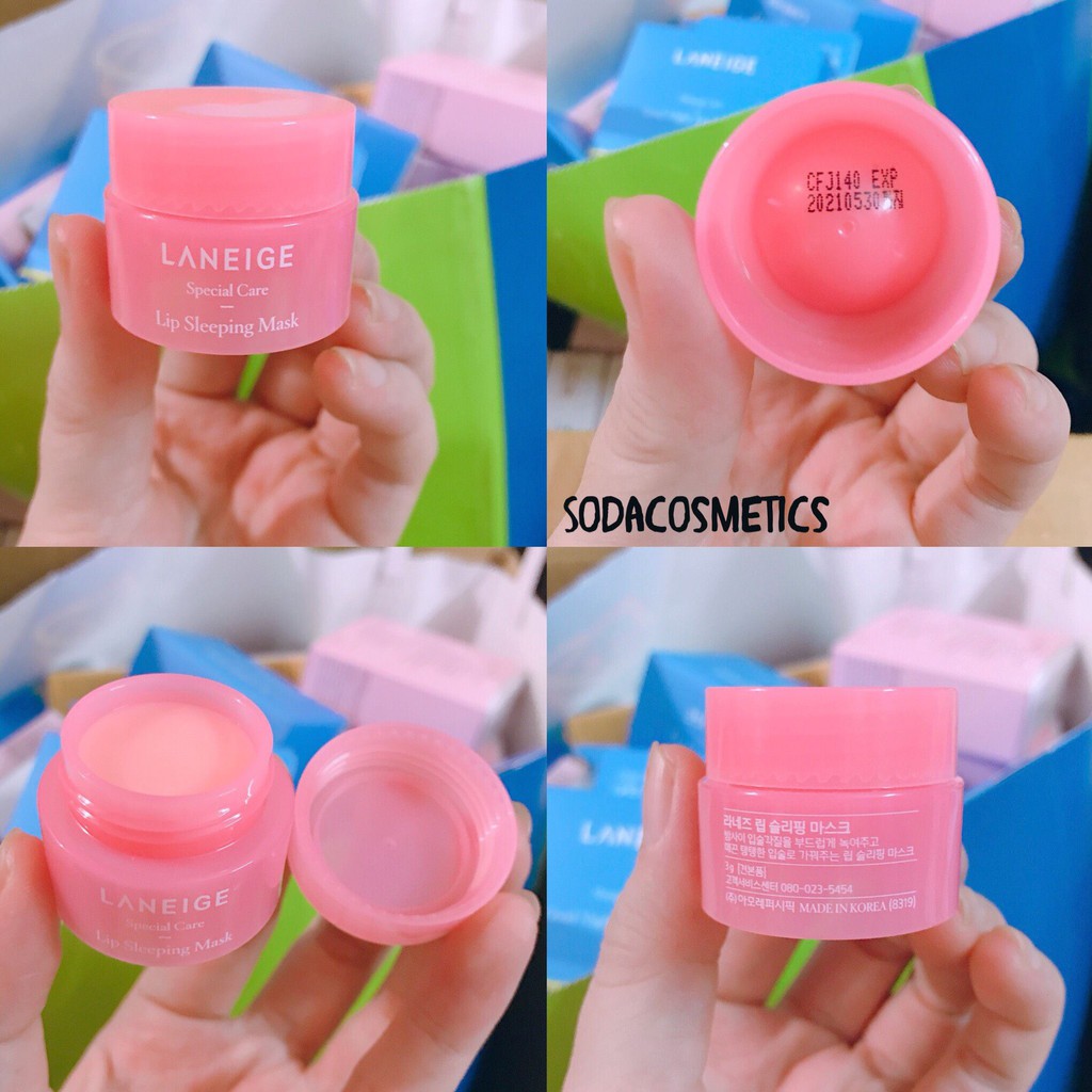 [Mini] Mặt nạ ngủ cực mềm môi Lip Sleeping Mask