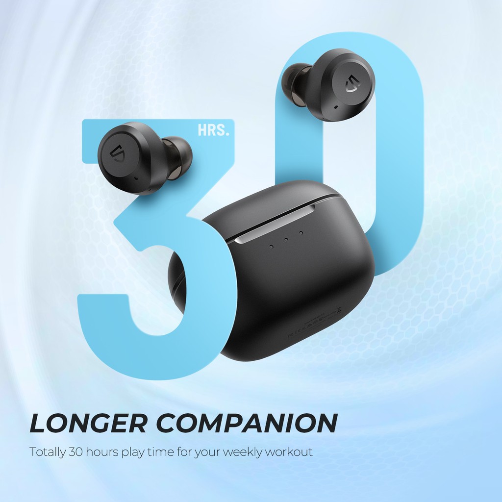 ❣℗◊2021 New SoundPEATS T2 Wireless Earbuds ANC Noise Cancelling Bluetooth V5.1 Earphones Transparency 12mm Large Dynami