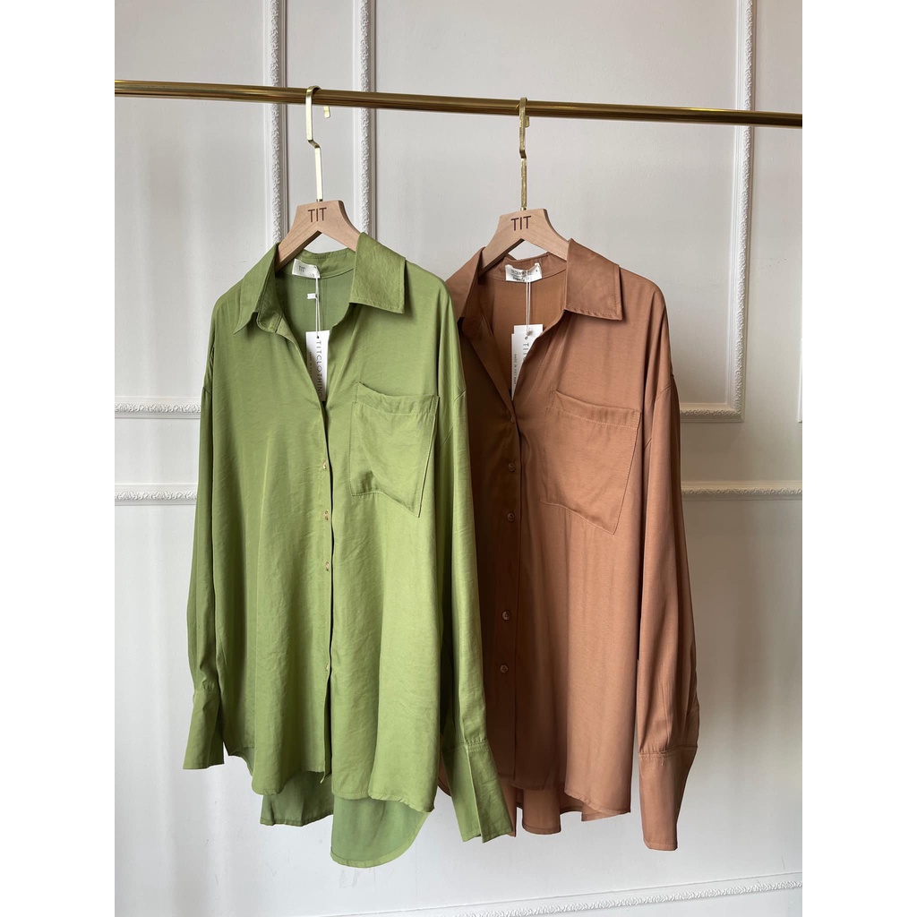 Remi Shirt - TIT.Elegant - Áo sơ mi chất liệu Linen đũi cao cấp