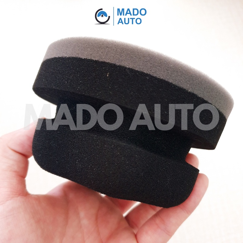 Xốp đánh bóng cầm tay mặt trơn MADO AUTO F419