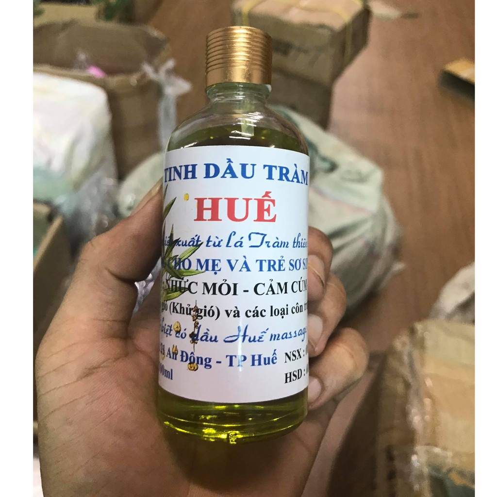 Tinh dầu tràm Huế Lọ Tròn 100ml