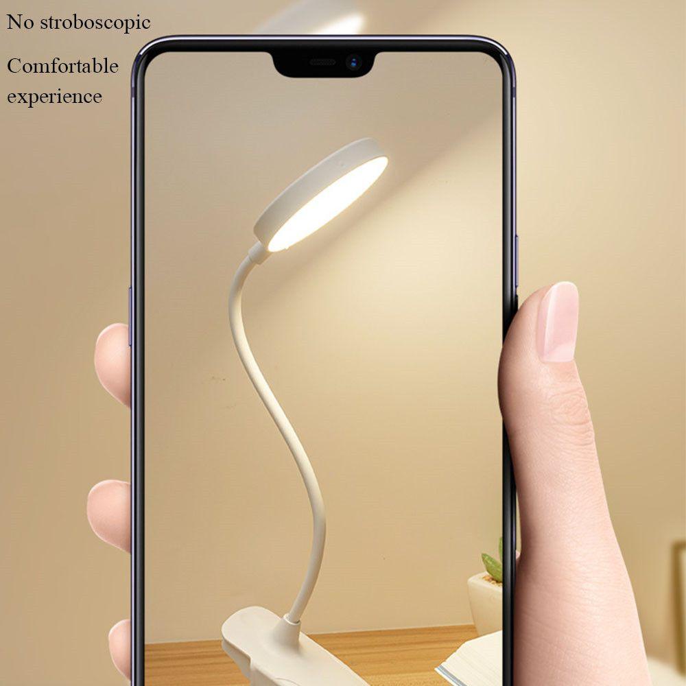 Đèn Ngủ USB Dạng Kẹp Cảm Ứng Bảo Vệ Mắt Tiện Dụng