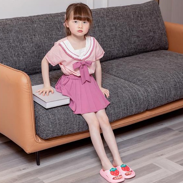 Dép Sandal Đế Mềm Chống Trượt In Họa Tiết Trái Cây Hoạt Hình Thời Trang Mùa Hè Dành Cho Trẻ Em