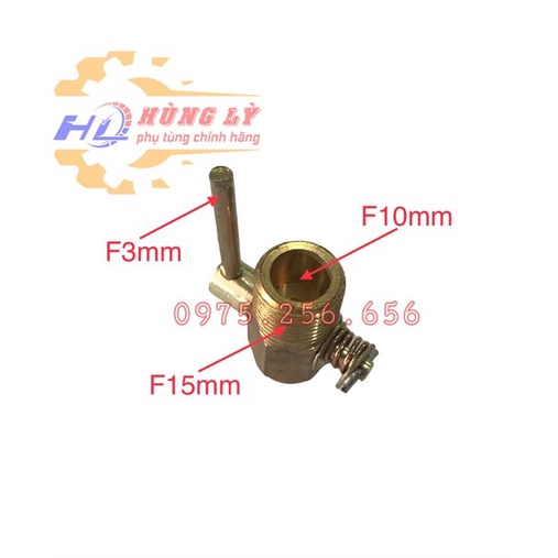 Khóa Nước máy nổ 15=&gt;20 phụ tùng máy nổ phụ tùng máy nông nghiệp phụ tùng Hùng Lỳ