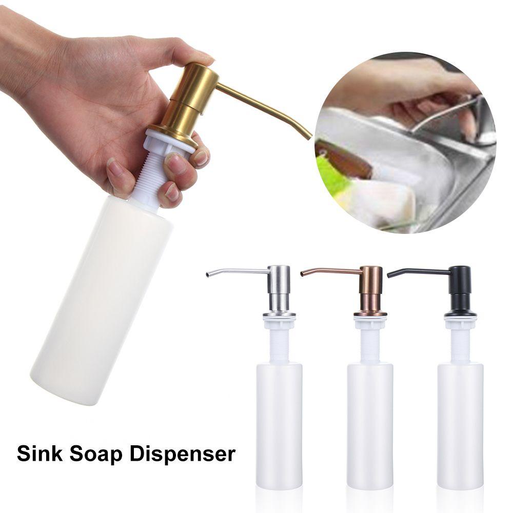 BORAG Bình Đựng Xà Phòng Rửa Tay Dạng Lỏng Bằng Thép Không Gỉ Tiện Lợi Dành Cho
