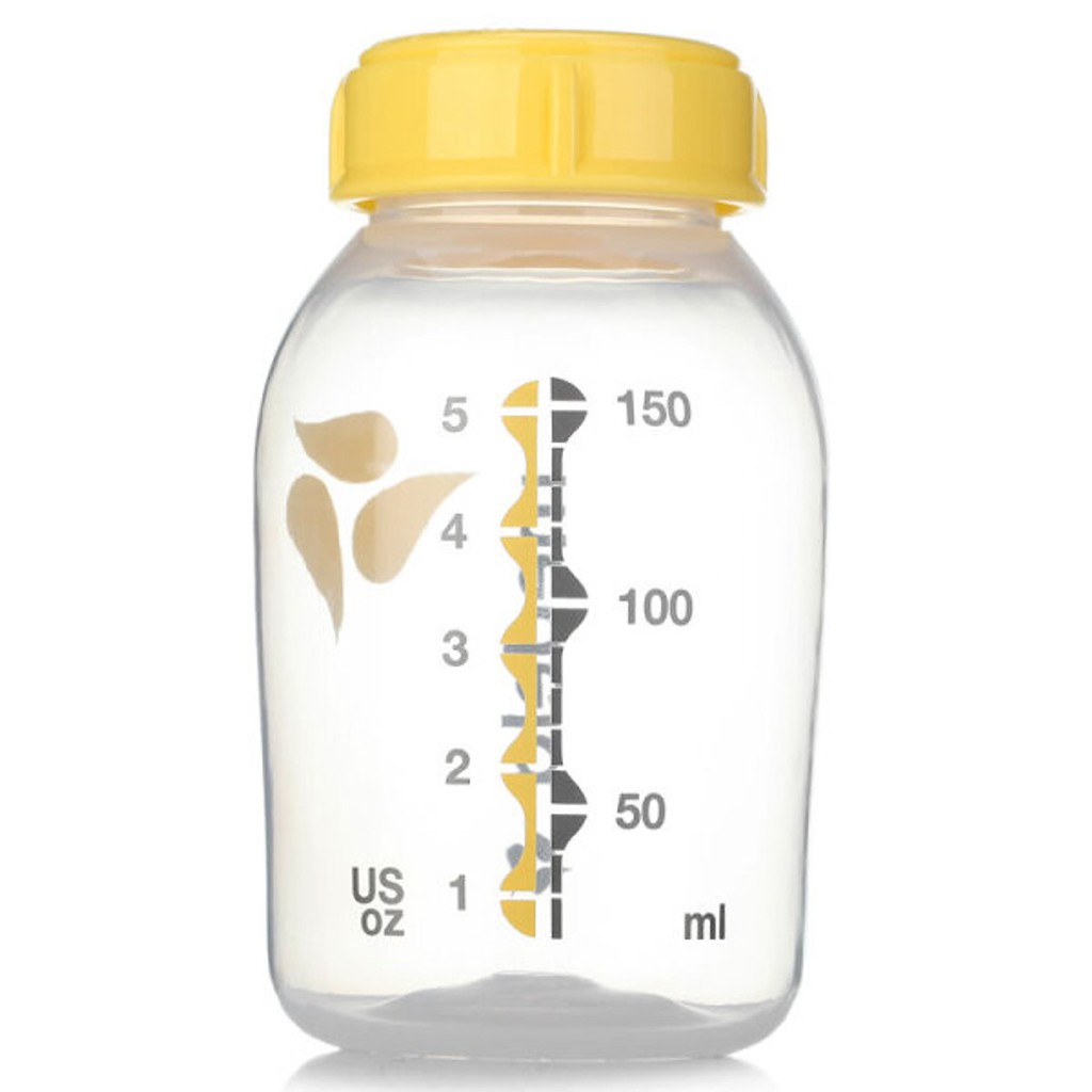 Bình trữ sữa Medela 150ml chính hãng - logo màu