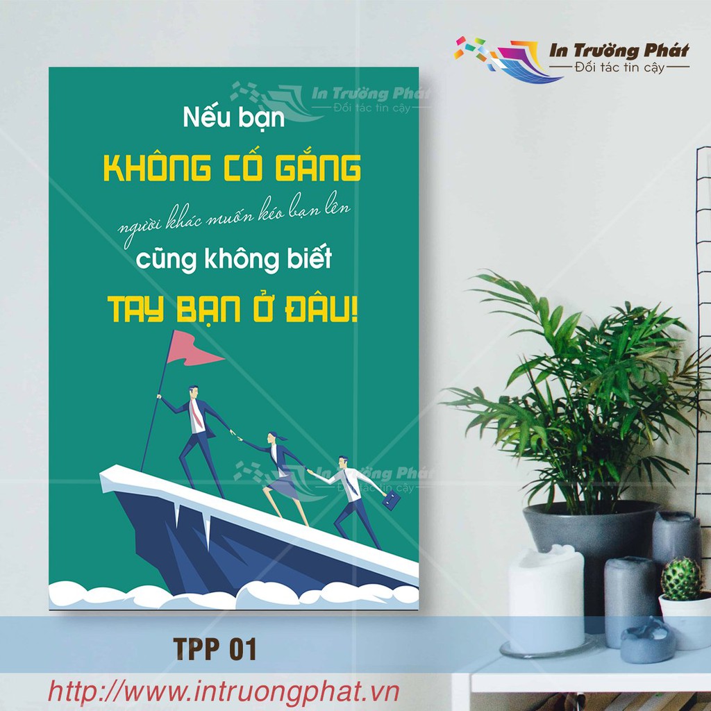 Tranh Treo Tường Canvas Tạo Động Lực Đẹp Trang Trí Phòng Khách, Phòng Làm Việc