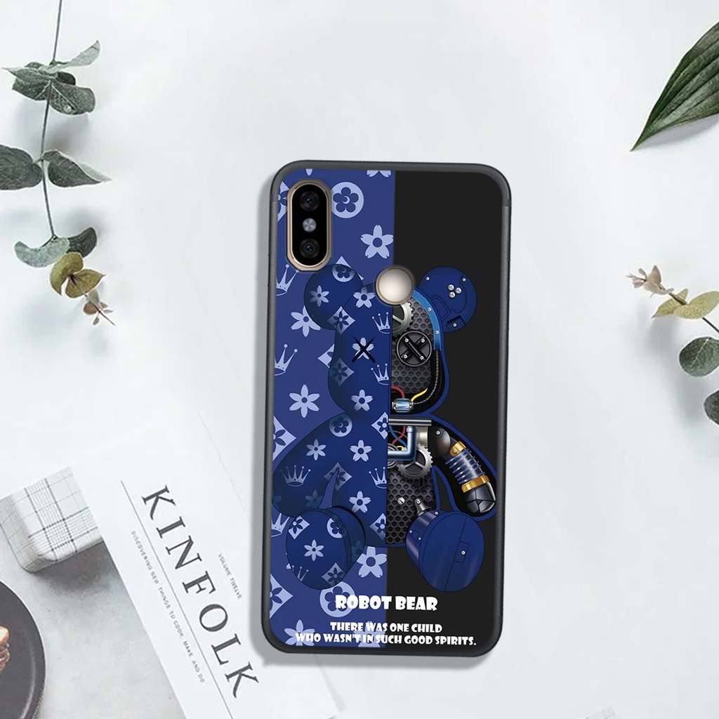 [HOT]ỐP HUAWEI Y9 2019 - Y7 Pro 2019  , In Hình Gấu Robot họa tiết L-V màu sắc cực đẹp.