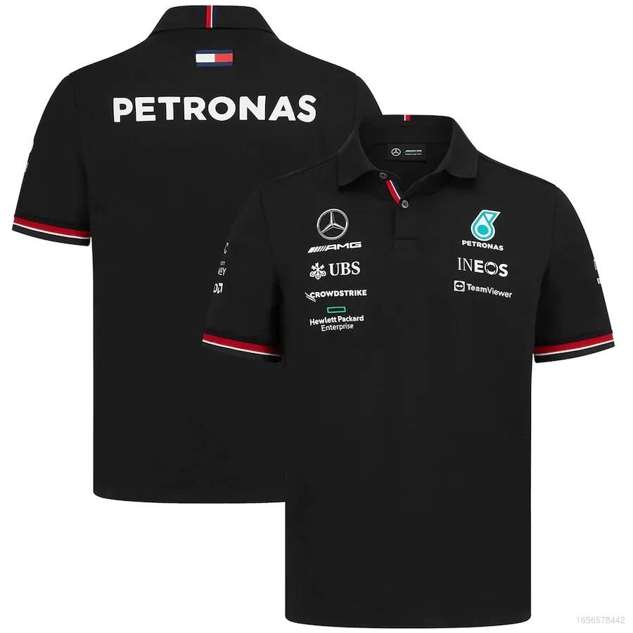 Áo Thun Polo Tay Ngắn In Logo O-O 2022 F1 Mercedes AMG Petronas Team Cho Nam Và Nữ