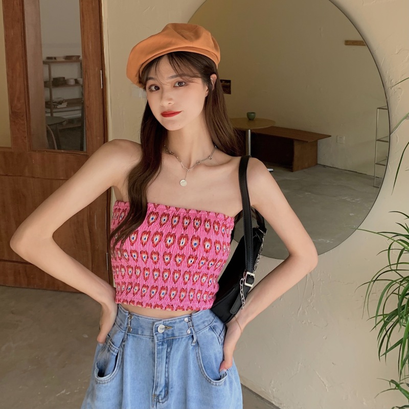 Áo Tank Top Không Tay In Họa Tiết Trái Tim Xinh Xắn Dành Cho Nữ | BigBuy360 - bigbuy360.vn