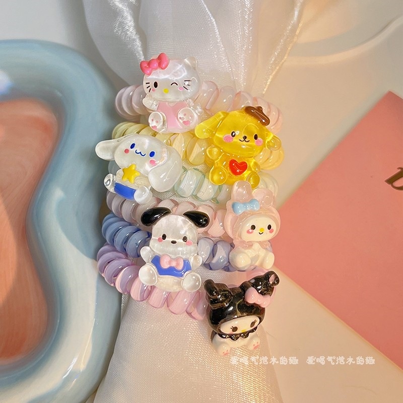 2022 Sanrio Dây Điện Thoại Di Động Màu Kẹo Hoạt Hình