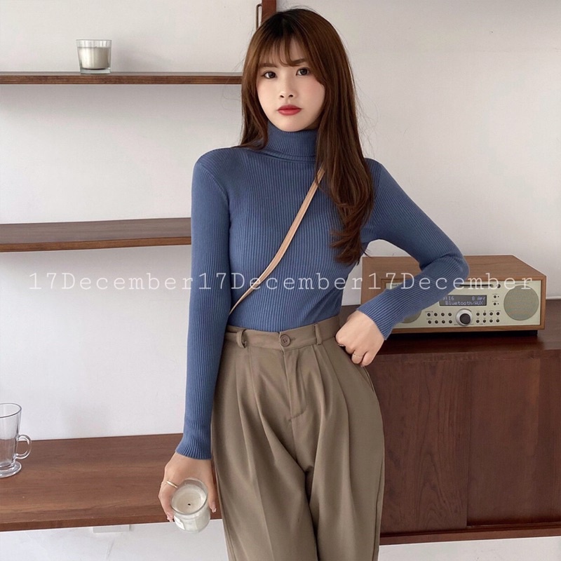 Áo Len Cổ Lọ  Quảng Châu, Áo Len Lông Thỏ Cao Cổ 5cm Cho Nữ | BigBuy360 - bigbuy360.vn