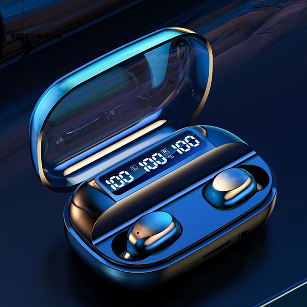 [RSH.z] Tai Nghe Thể Thao Nhét Tai Không Dây Bluetooth Tiện Lợi 5.2 Không Làm Mất Chấn Thương Thể Thao