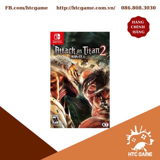 Trò chơi game: Attack on titan 2 - nintendo switch